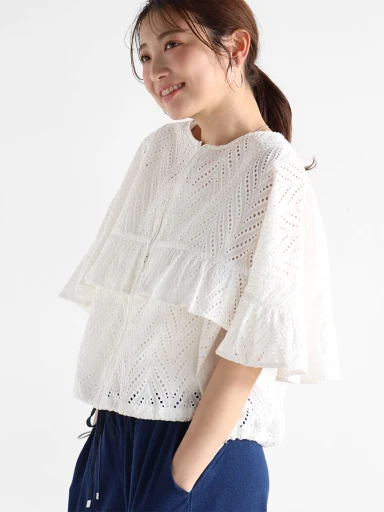 ヤマダヤ　Vin ケープデザインシャツブルゾン　未使用 ケープデザインシャツブルゾン - Vin - Vin｜YAMADAYA STORE