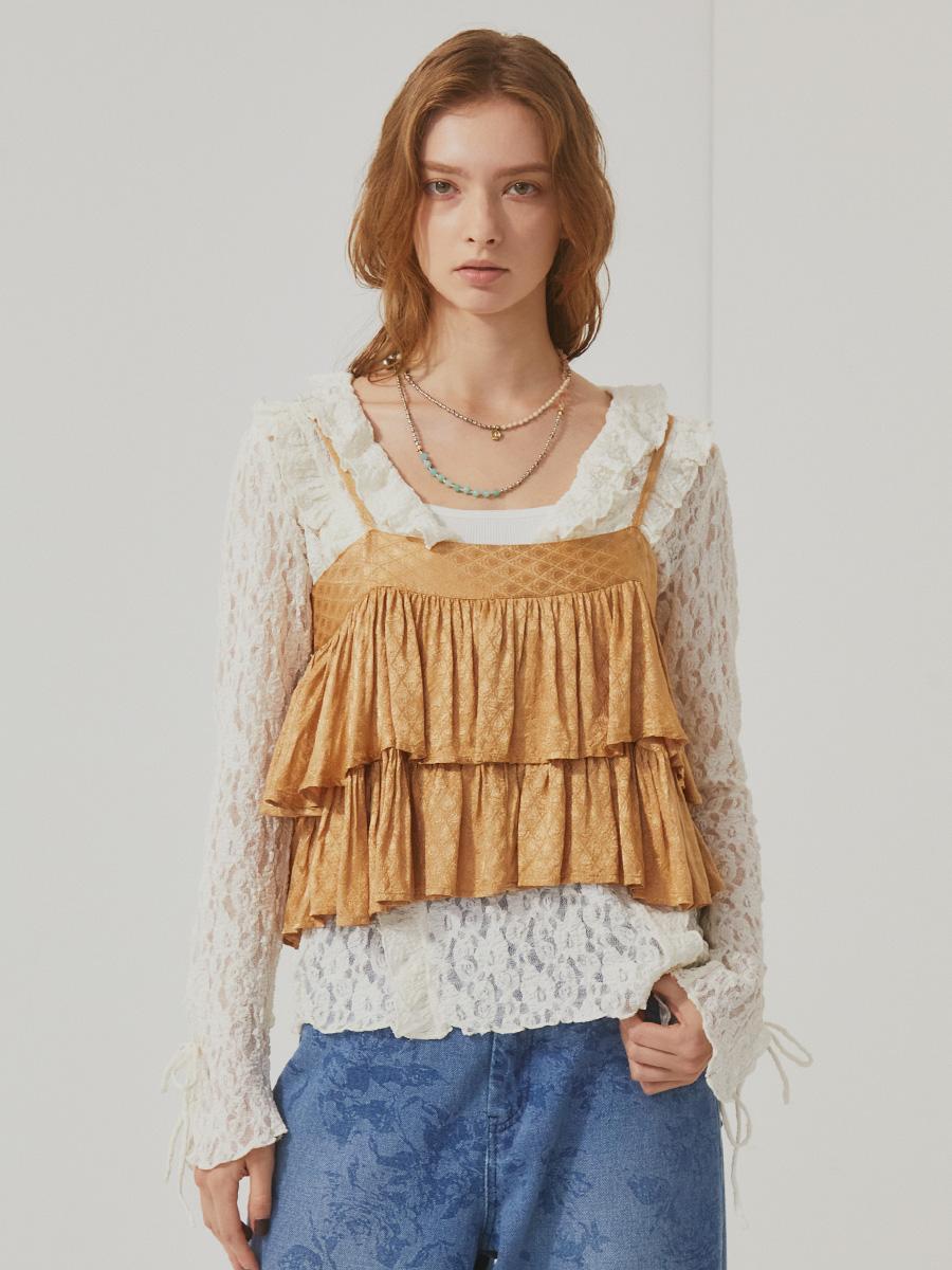 ヤマダヤ　VIN トップス 新品タグ付き】ヤマダヤ vin クルーネックシアーカットソー