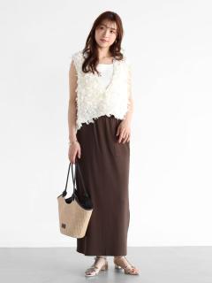 Vin リボンフリンジベスト Vin｜リボンフリンジベスト | Rakuten Fashion(楽天ファッション