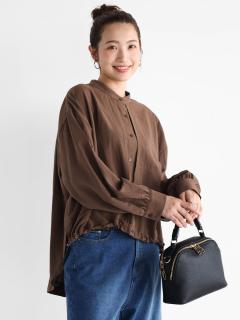 ドロストギャザーヘムシャツ - Vin - Vin｜YAMADAYA STORE