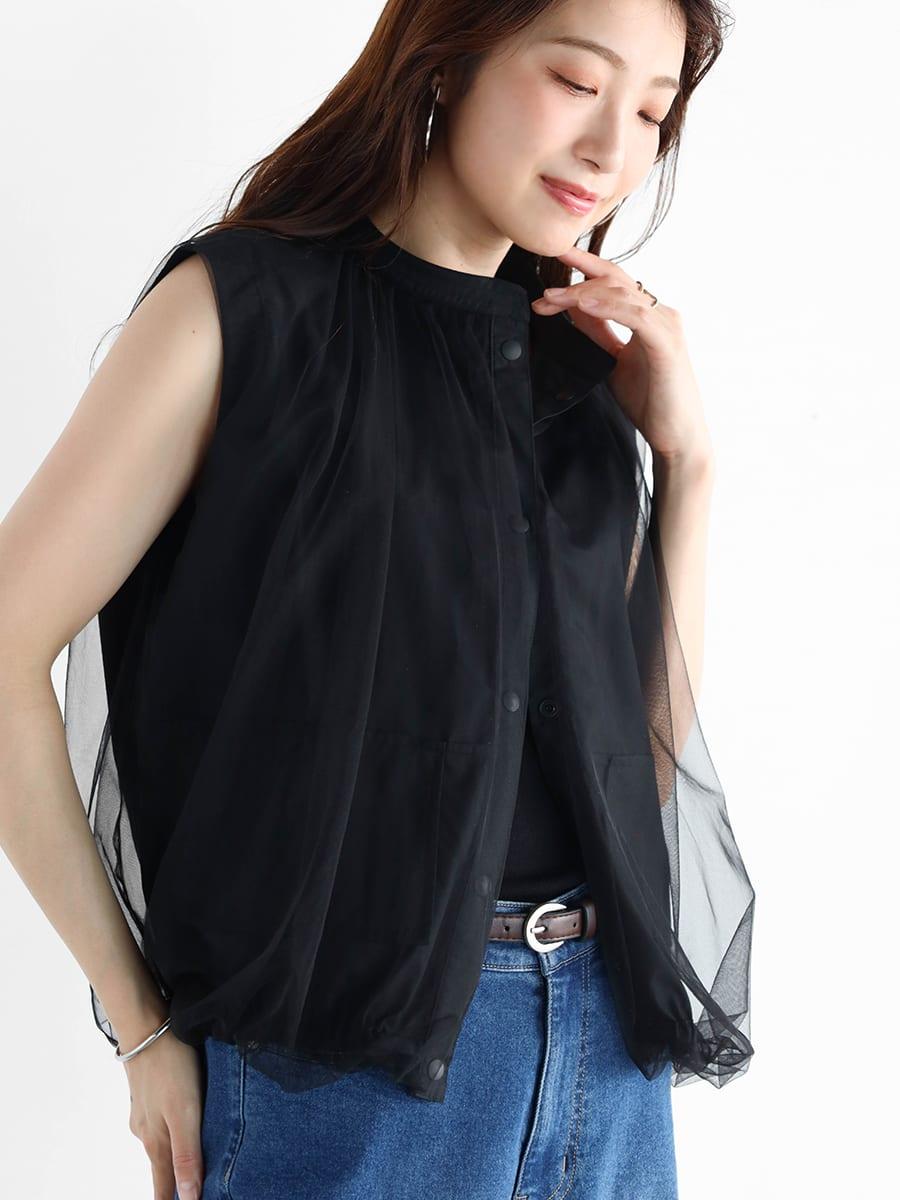 ヤマダヤ　Vin フーデッドファーベスト - Vin limited Vinのベストの商品一覧｜ファッション通販のYAMADAYA STORE