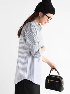 ロゴデザインストライプシャツ - Vin - Vin｜YAMADAYA STORE