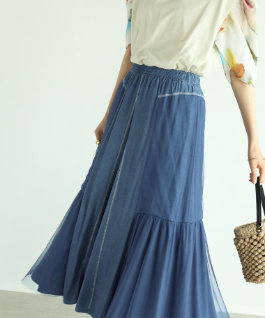 Vinxロングスカート