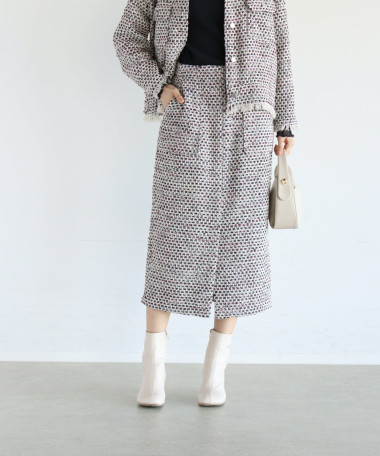 Vinxミディ丈スカート