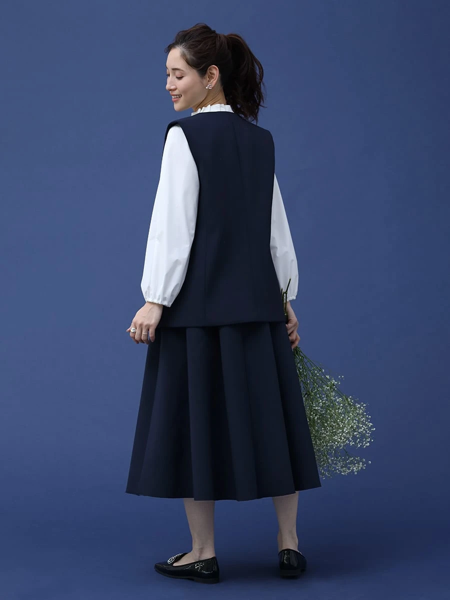 専用　ヤマダヤ取り扱い　COELロングスカート　赤　スコットクラブ スコットクラブ SCOTCLUB 異素材使いIラインスカート(508428554
