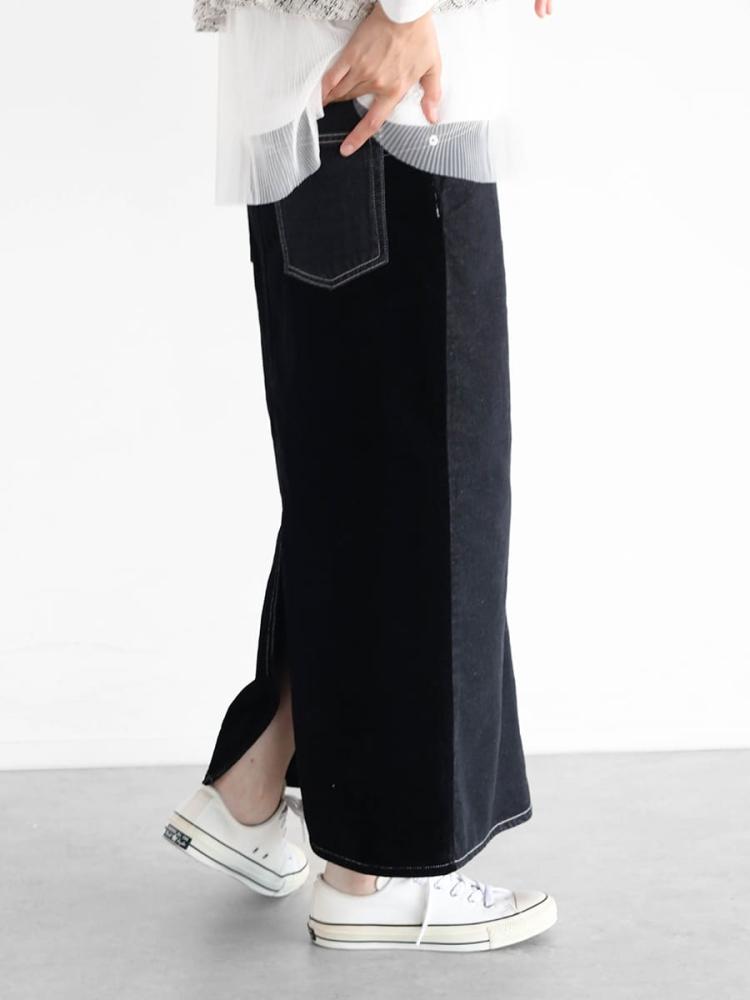 YAMADAYA 【VIN】スカート フロッキードットティアードスカート - Vin - Vin｜YAMADAYA STORE