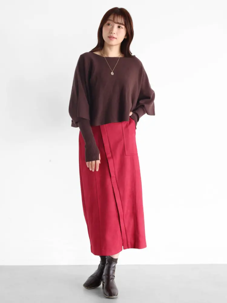 【美品】プラダ　ラップスカートサイズ装飾ベルトヴァージンウールサイズ36 S 1701763403_276.jpg