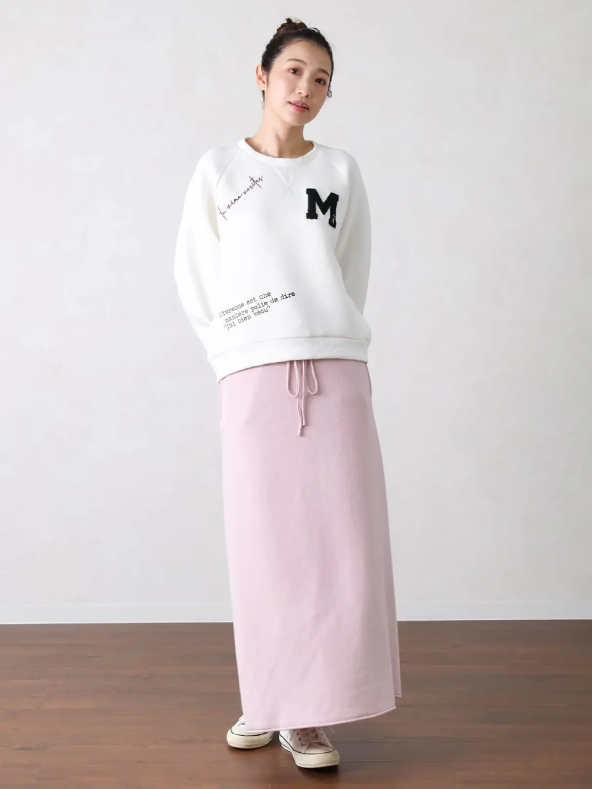 ヤマダヤ　vin パール付きスカート　ネイビー Vin NAVYのセットアップの商品一覧｜ファッション通販のYAMADAYA STORE