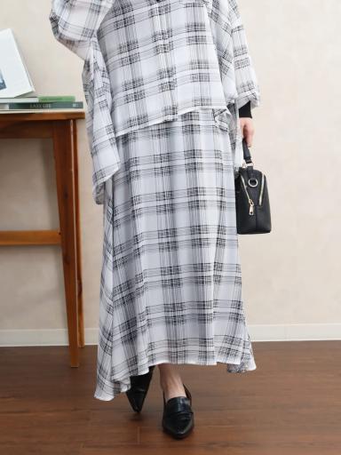 QTUMExロングスカート
