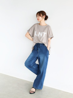 デニムドロストワイドパンツ - Vin - Vin｜YAMADAYA STORE