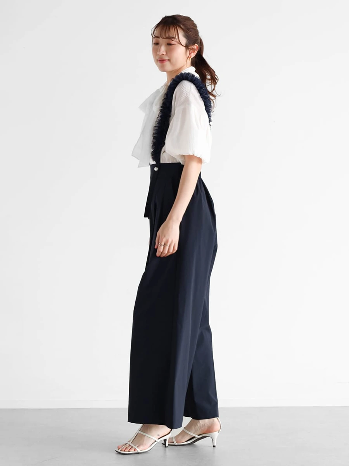 Vin NAVYのオールインワン/サロペットの商品一覧｜ファッション