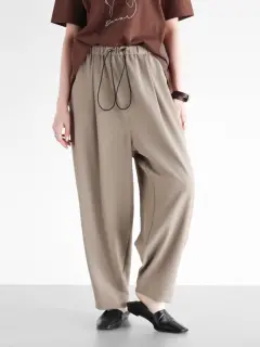 あさやん。② CABaN コットンカシミヤ Elephantエンブロイダリークルーネック