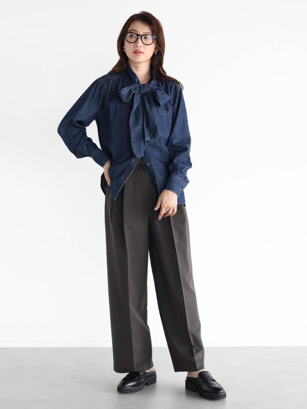 タックワイドシルエットパンツ - Vin - Vin｜YAMADAYA STORE