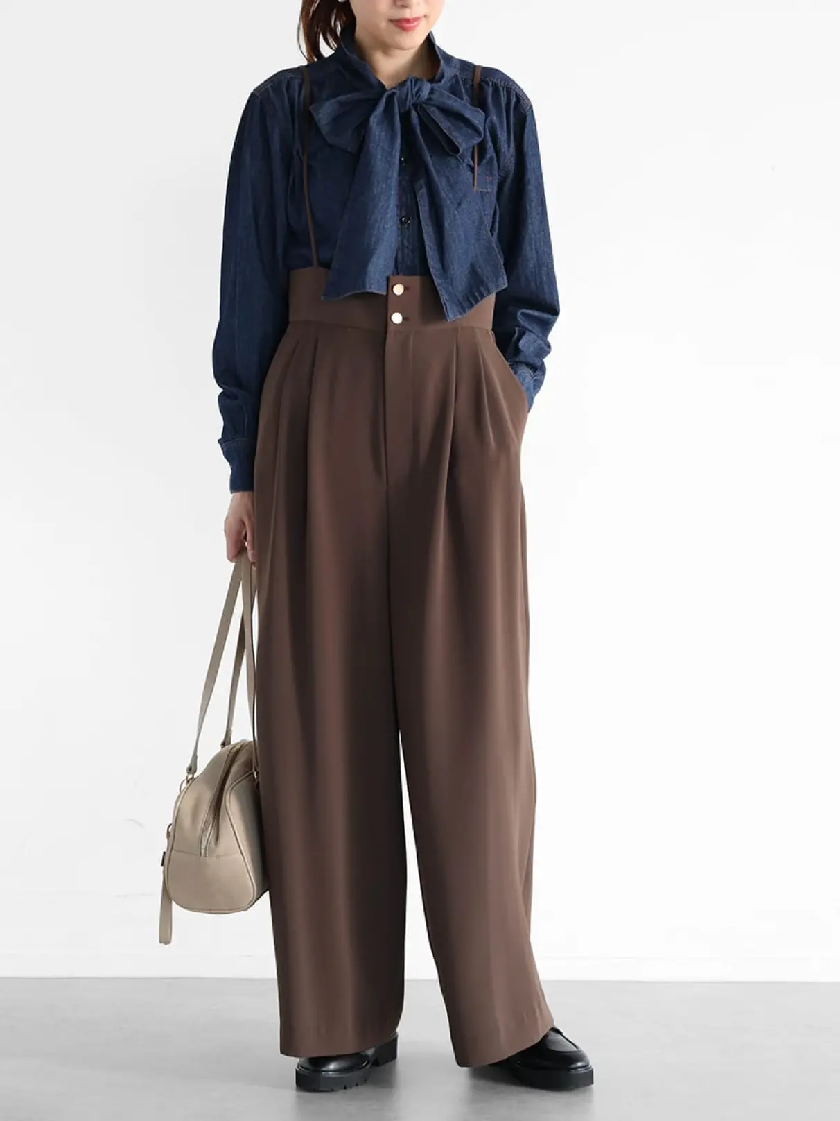 ストラップハイウエストパンツ - Vin - Vin｜YAMADAYA STORE