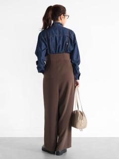 ヤマダヤ　vin パンツ シャーリングワイドパンツ - Vin - Vin｜YAMADAYA STORE