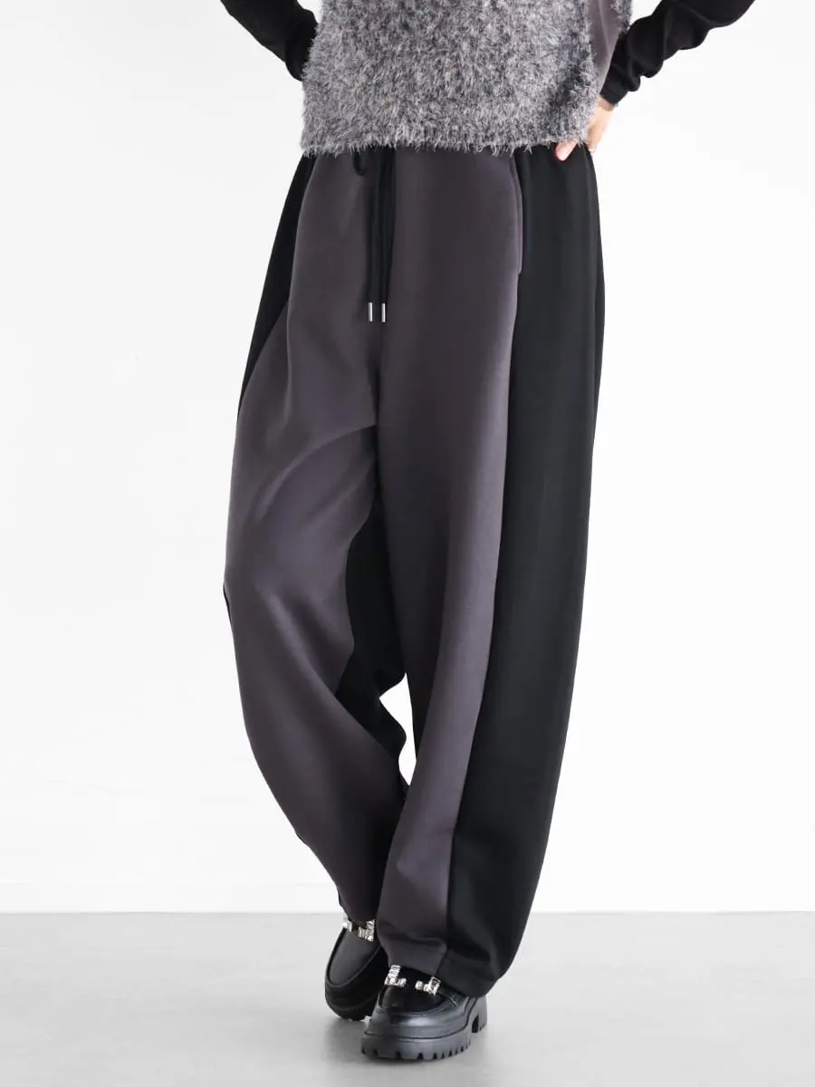バイカラースウェットパンツ - Vin - Vin｜YAMADAYA STORE