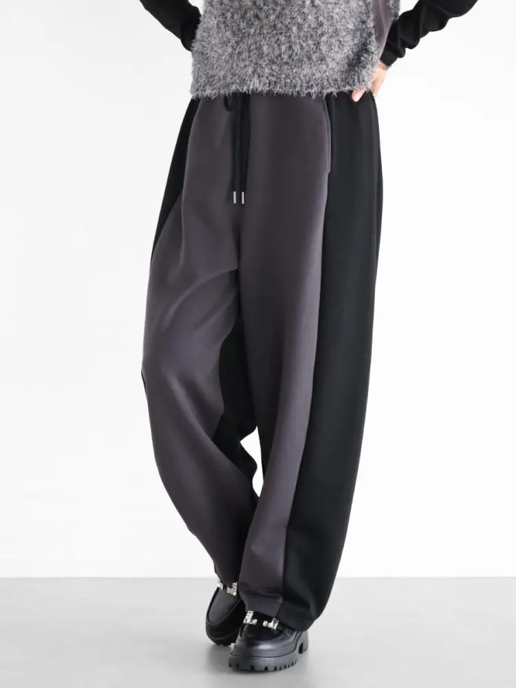 バイカラースウェットパンツ - Vin - Vin｜YAMADAYA STORE