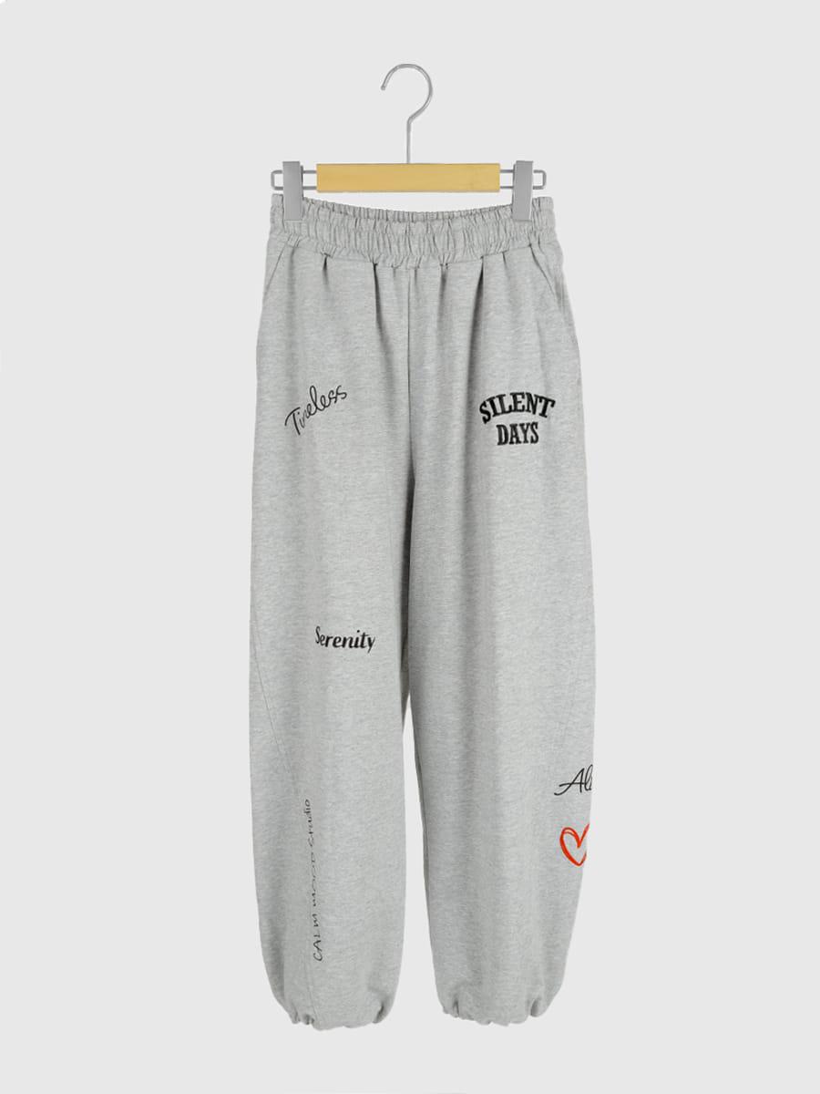 レタリングロゴスウェットパンツ - Vin - Vin｜YAMADAYA STORE