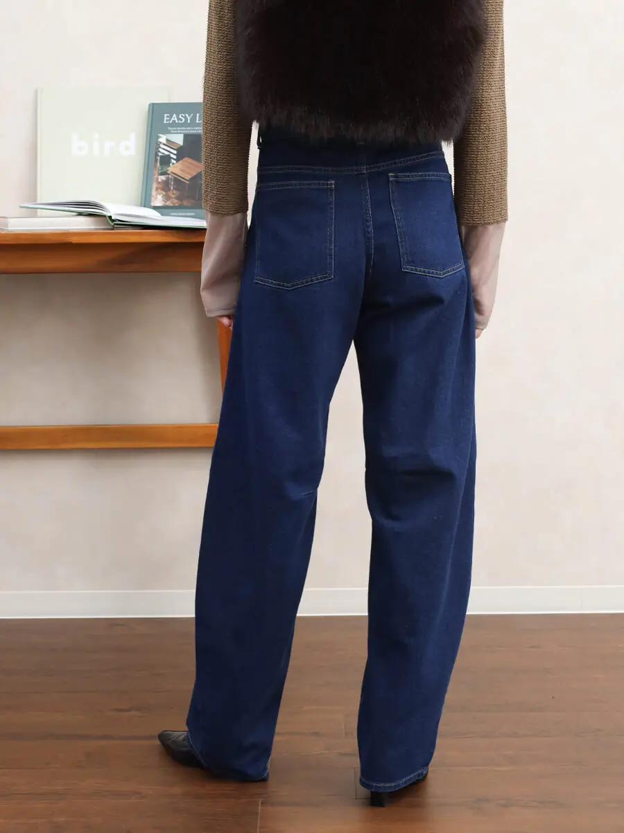 新品未使用タグ付　ヴァン　Vin　バレルレッグデニムパンツ　ヤマダヤ バレルレッグデニムパンツ - Vin - Vin｜YAMADAYA STORE