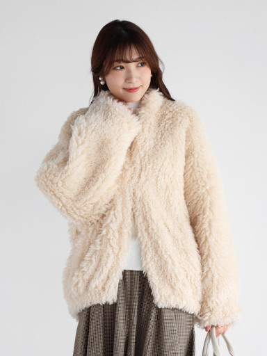 Vinxボアジャケット