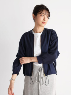 vin/ラウンドヘムドロストシアーブルゾン ラウンドヘムドロストシアーブルゾン - Vin - Vin｜YAMADAYA STORE
