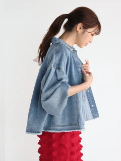 フロッグ】YAMADAYA Vin ボリュームスリーブデニムジャケット