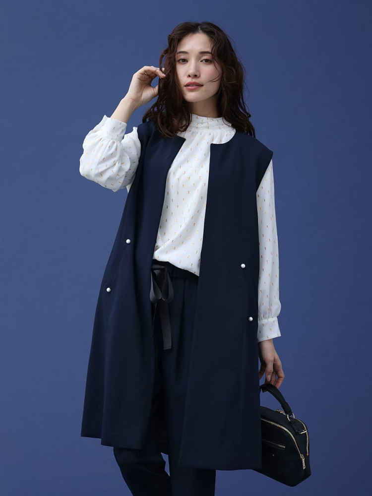 ポイントパールジレ - Vin NAVY - Vin｜YAMADAYA STORE
