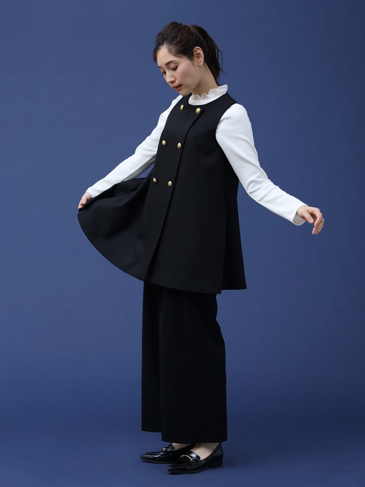 Vin NAVYのベスト/ジレの商品一覧｜ファッション通販のYAMADAYA