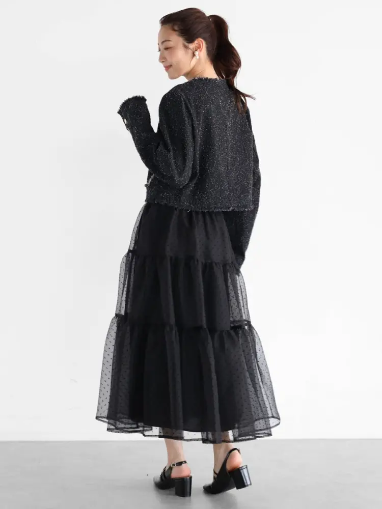 りんご！ 新品　ヤマダヤ　Vinノーカラージャケット 黒 りんご！ 新品 ヤマダヤ Vinノーカラージャケット 黒 Vinのノー