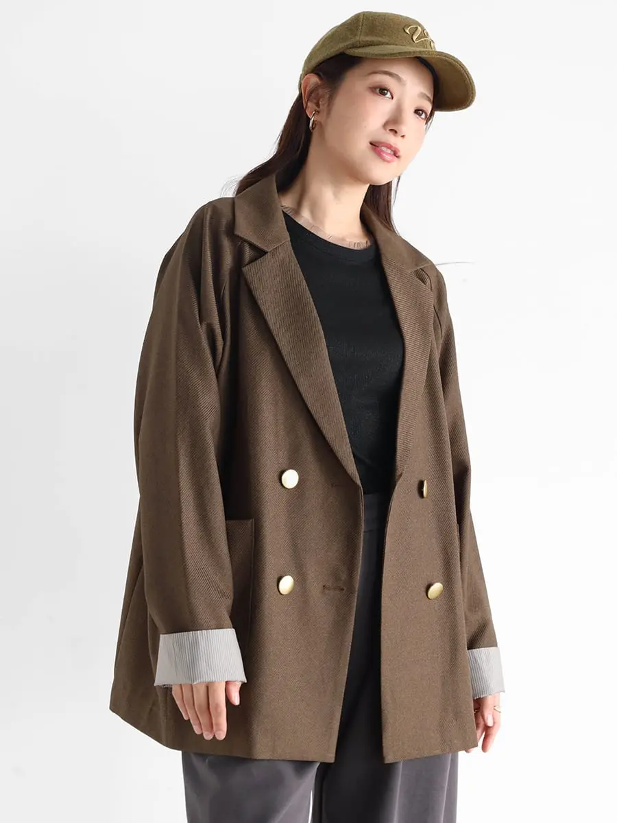 【新品未使用】ダブルブレストジャケット　vin ヤマダヤ　日本製 2jgc36-11_2.jpg