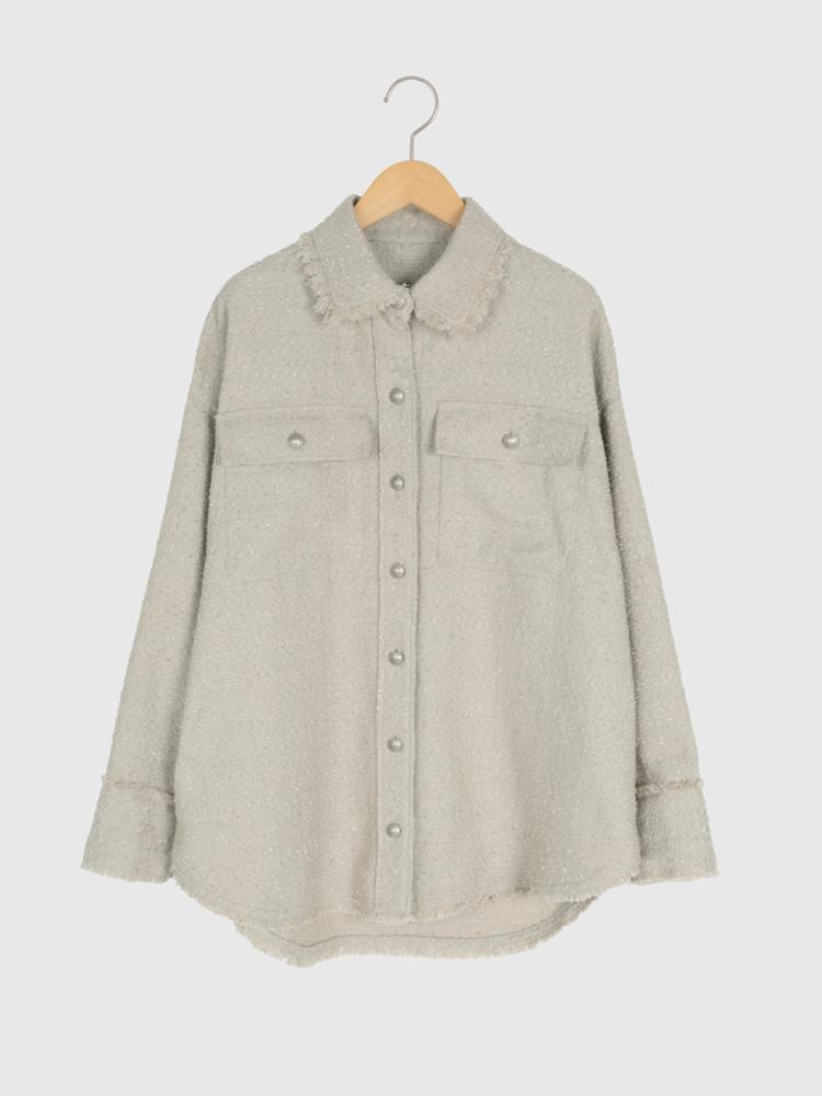 フリンジツイードジャケット - Vin - Vin｜YAMADAYA STORE