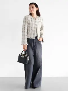 Vinのノーカラージャケットの商品一覧｜ファッション通販のYAMADAYA STORE