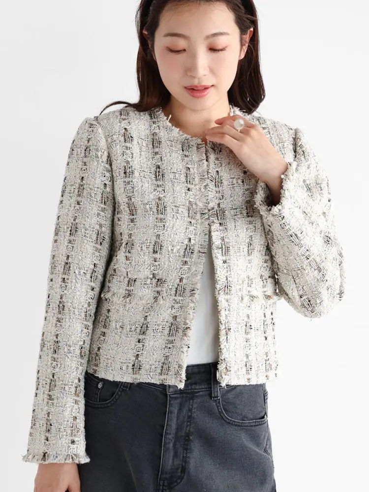 Vinのノーカラージャケットの商品一覧｜ファッション通販のYAMADAYA STORE