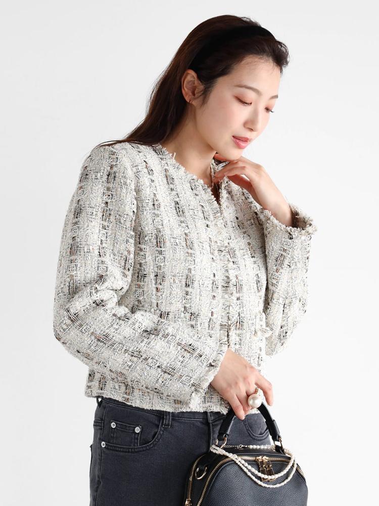 Vinのノーカラージャケットの商品一覧｜ファッション通販のYAMADAYA STORE