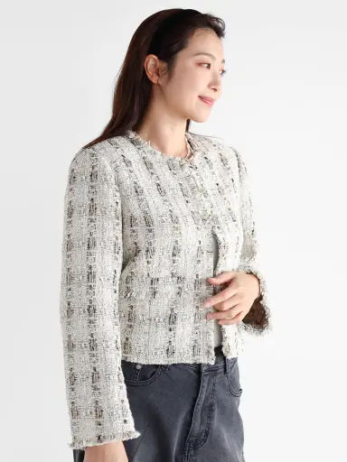 Vinのノーカラージャケットの商品一覧｜ファッション通販のYAMADAYA STORE