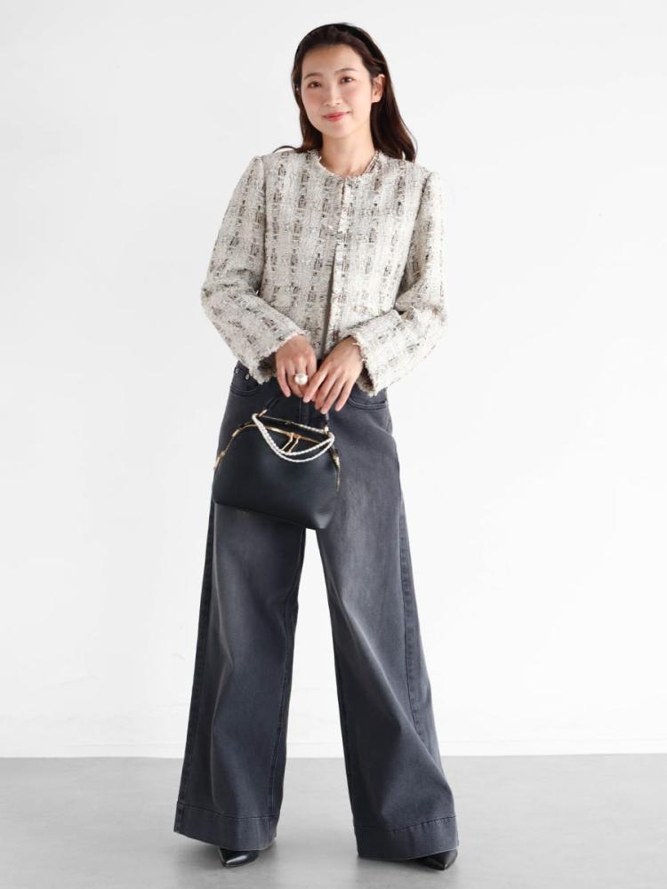 Vinのノーカラージャケットの商品一覧｜ファッション通販のYAMADAYA STORE