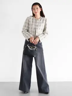 Vinのノーカラージャケットの商品一覧｜ファッション通販のYAMADAYA STORE