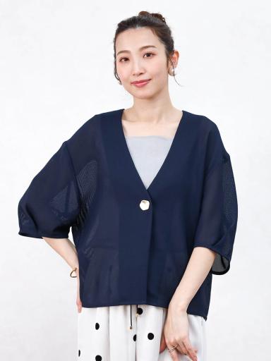 Vinxノーカラージャケット