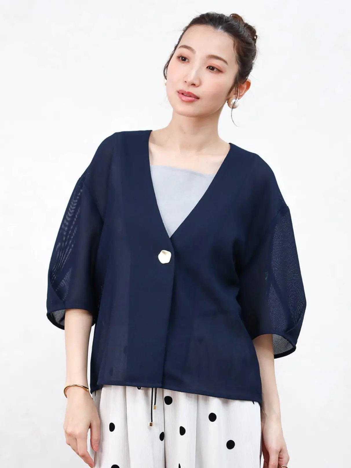 ハーフスリーブメッシュジャケット - Vin - Vin｜YAMADAYA STORE
