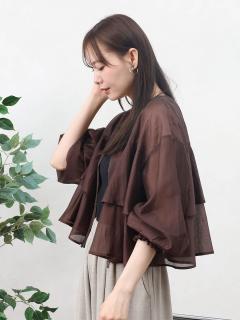 新色追加！】セルロースバックフリルブルゾン - Vin - Vin｜YAMADAYA STORE