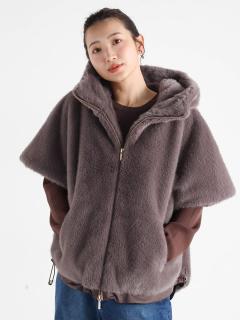 ミンクライクフェイクファーコート - Vin - Vin｜YAMADAYA STORE