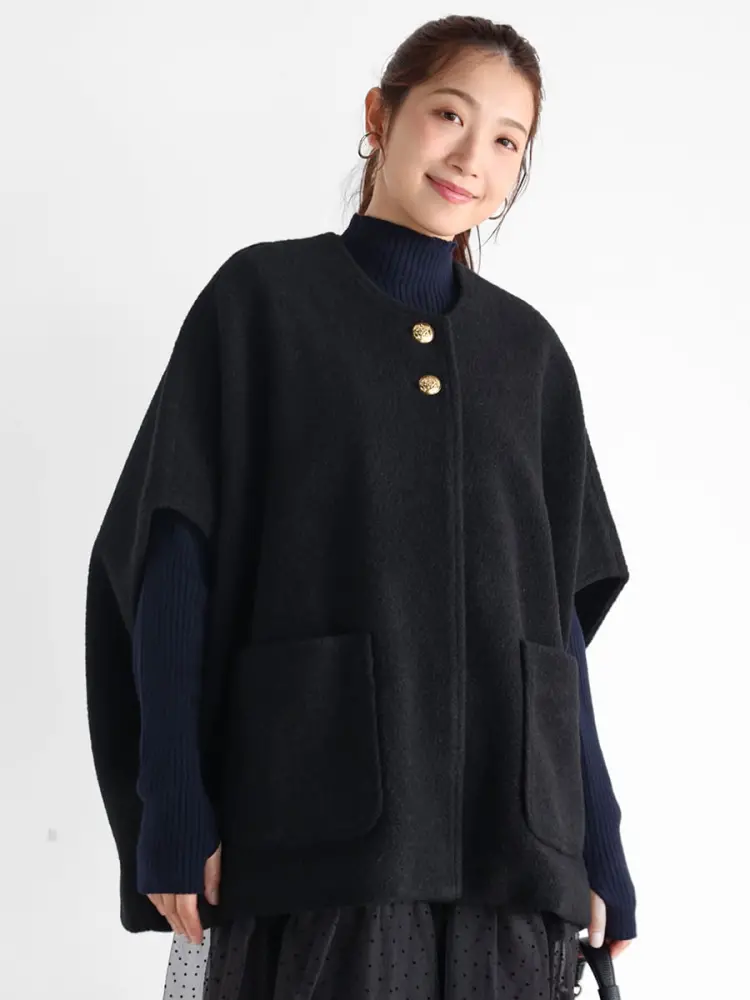 ヤマダヤ　Vin ウールライクドルマンコート ウールライクドルマンコート - Vin - Vin｜YAMADAYA STORE
