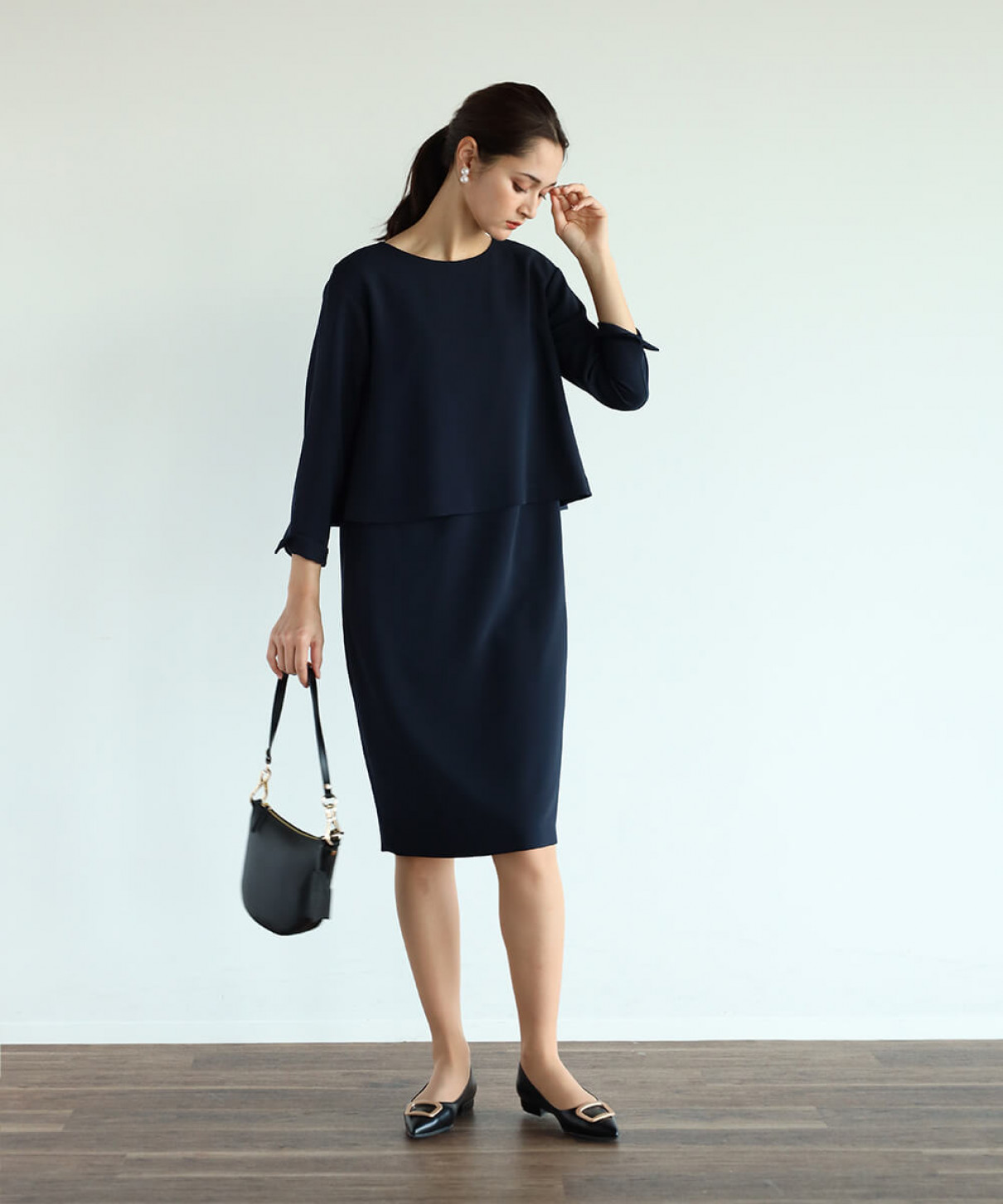 レイヤードコクーンワンピース Vin Yamadaya Onlinestore