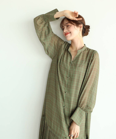 Vinxシャツワンピース