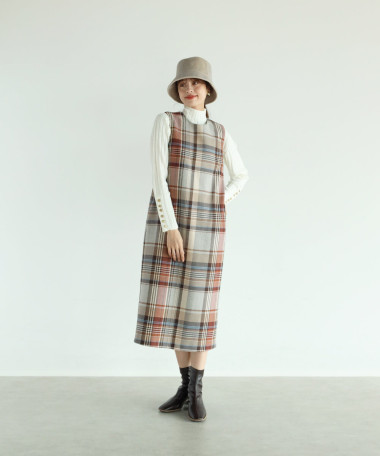 Vinxシャツワンピース