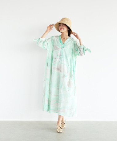 Vinxシャツワンピース