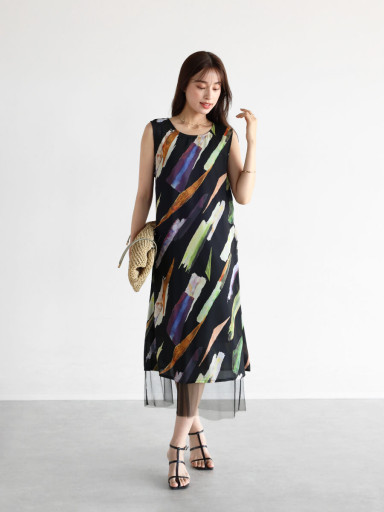 Vinxシャツワンピース