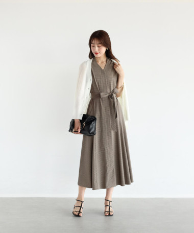 Vinxシャツワンピース