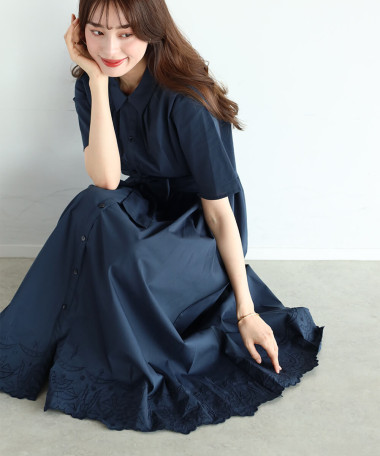 Vinxシャツワンピース