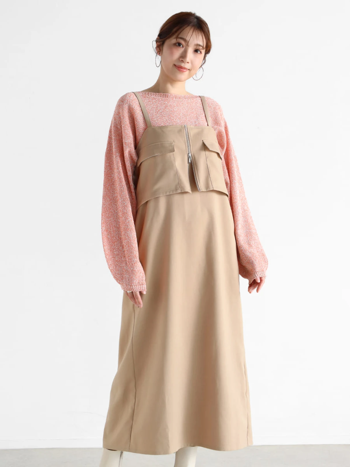 Vin ジャンパースカート　ヤマダヤ レイヤードライクジャンパースカート - Vin - Vin｜YAMADAYA STORE